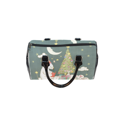 Cute Christmas Dreams Boston Handbag (Model 1621)