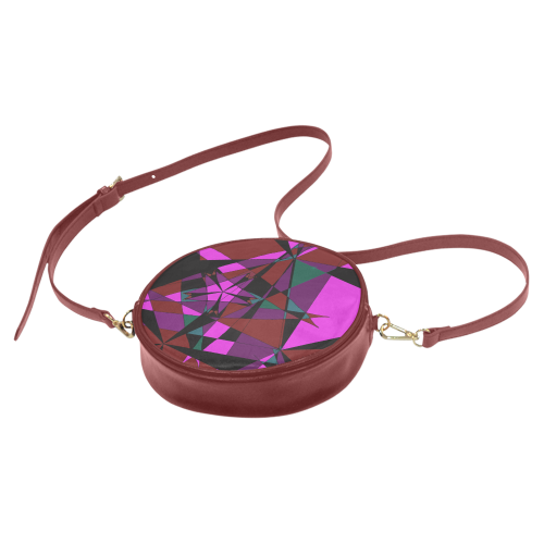 Abstract #13 2020 Round Sling Bag (Model 1647)