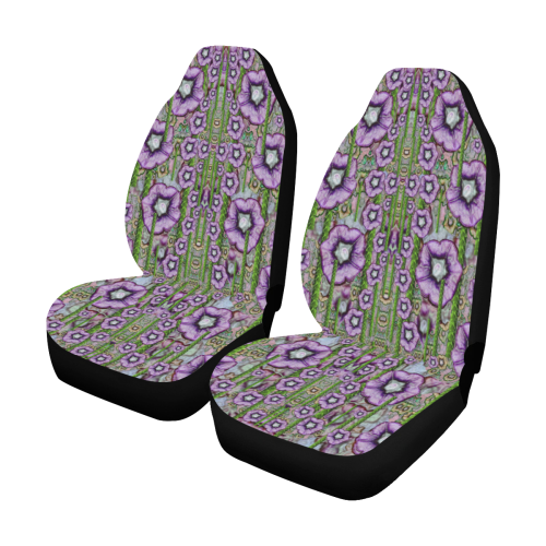 Jungle fantasy flowers climbing to be in freedom Car Seat Covers (Set of 2)