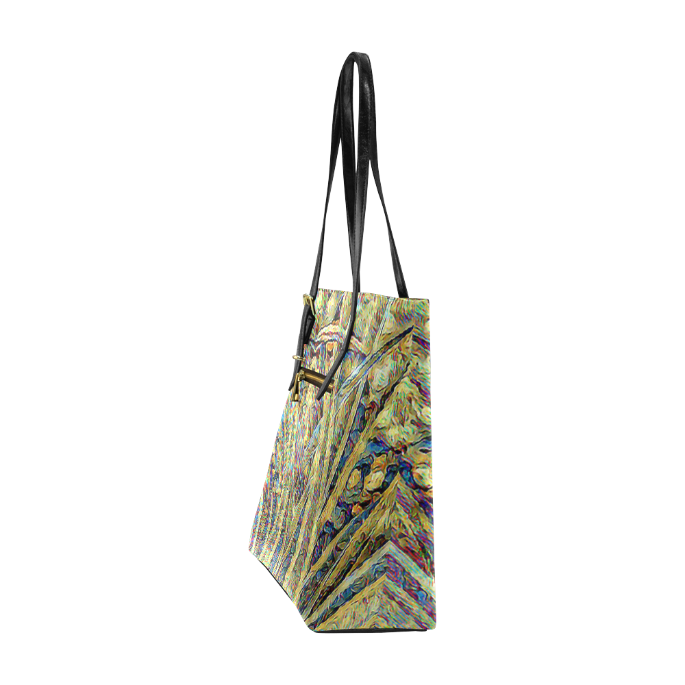 Running by the River Euramerican Tote Bag/Small (Model 1655)