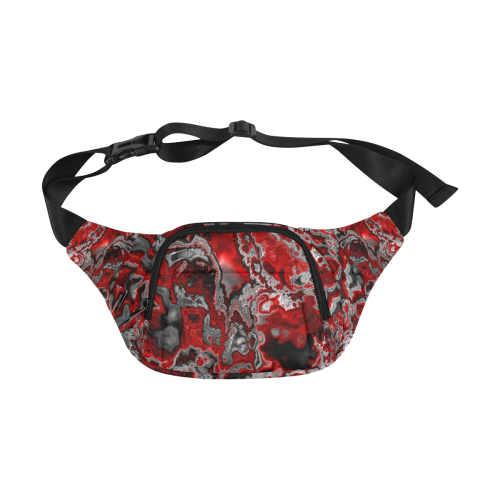 awesome fractal marbled 07 Fanny Pack/Small (Model 1677)