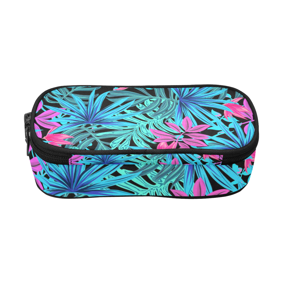 Pretty Leaves 4A by JamColors Pencil Pouch/Large (Model 1680)