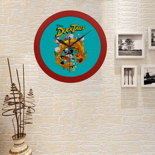 DuckTales Circular Plastic Wall clock
