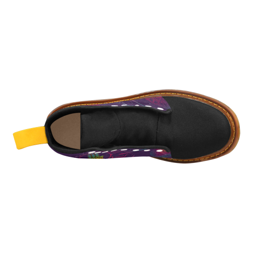 Hamsa Colorful Mandala Martin Boots For Men Model 1203H