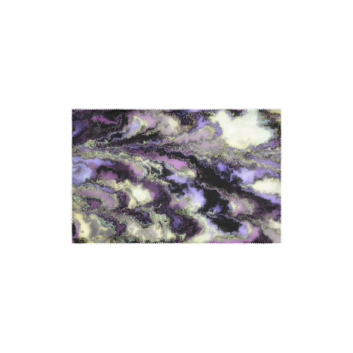 Purple marble Area Rug 2'7"x 1'8‘’