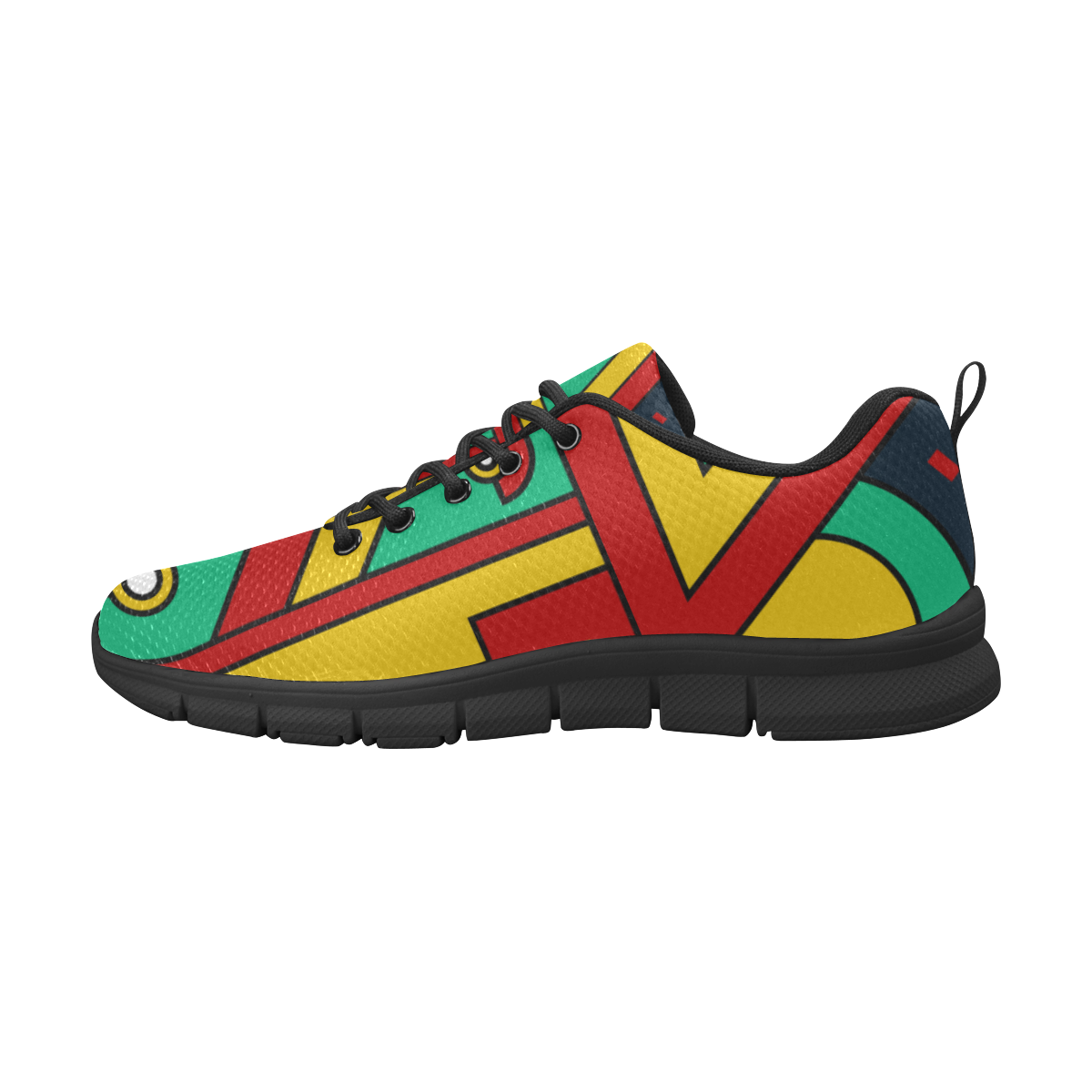 Aztec Spiritual Tribal Women's Breathable Running Shoes/Large (Model 055)