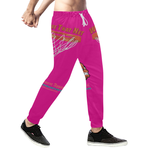 Whet That Net Sweat Pants Men's All Over Print Sweatpants (Model L11)