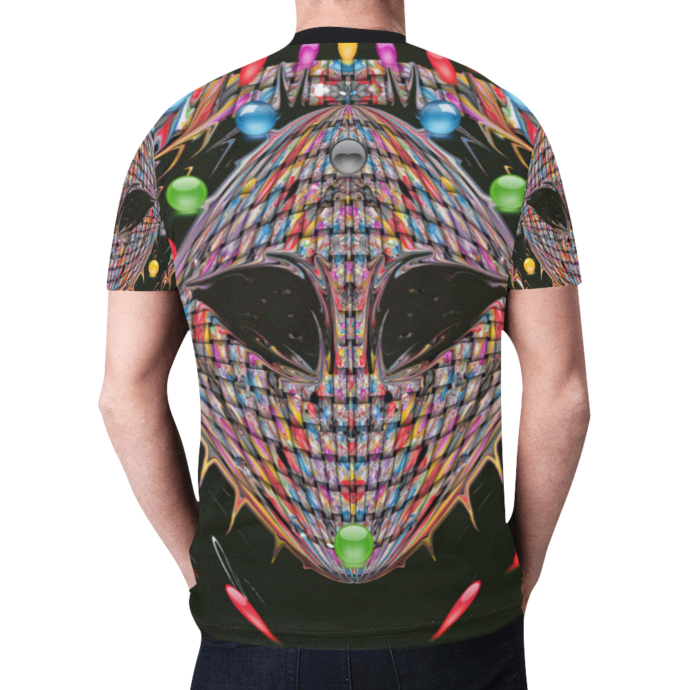 Quantum Mask New All Over Print T-shirt for Men (Model T45)
