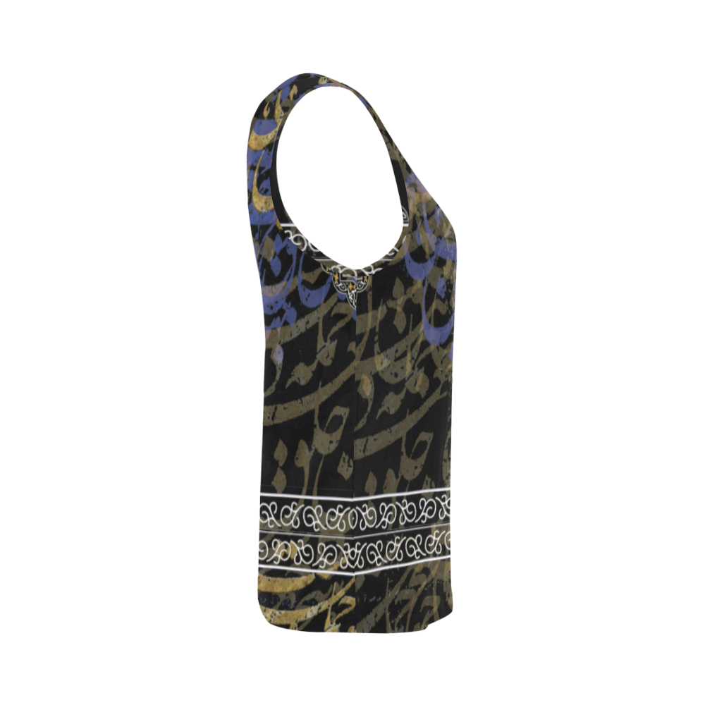Jahan All Over Print Tank Top for Women (Model T43)