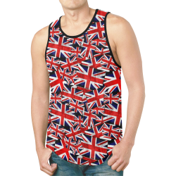 Union Jack British UK Flag New All Over Print Tank Top for Men (Model T46)