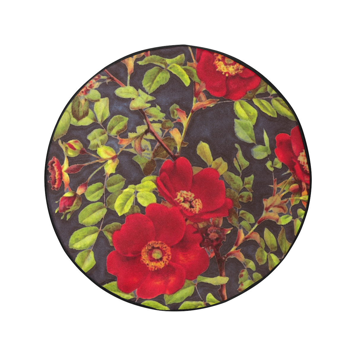 flowers #flowers #pattern #flora 34 Inch Spare Tire Cover