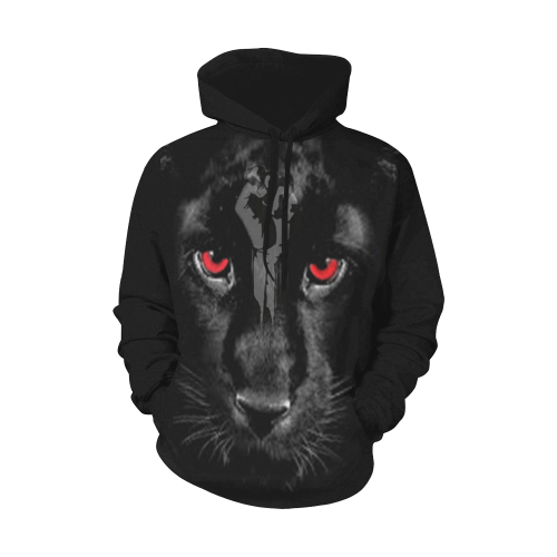 pantherfist All Over Print Hoodie for Men (USA Size) (Model H13)