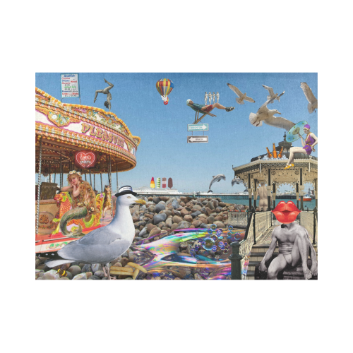 Brighton Beach Placemat 14’’ x 19’’ (Set of 2)