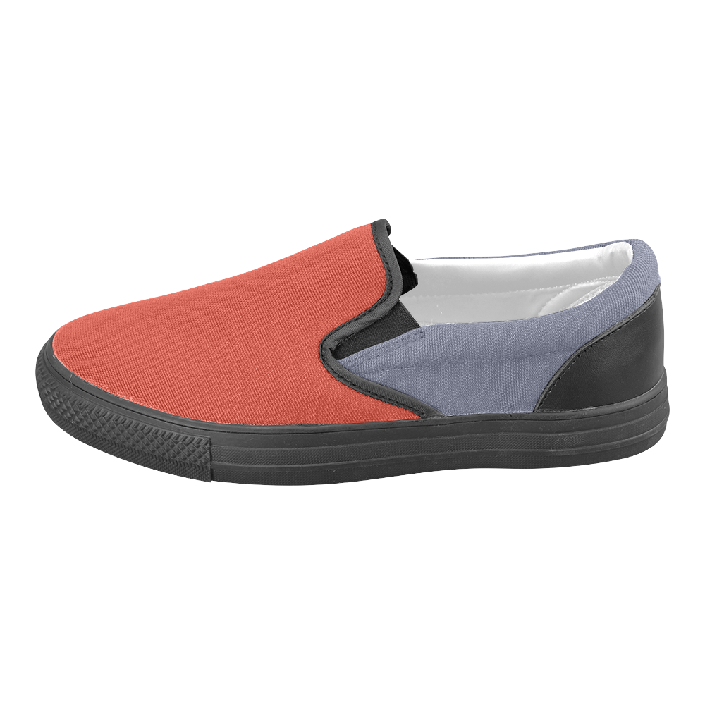 81 Men's Unusual Slip-on Canvas Shoes (Model 019)