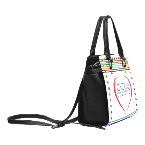 AAW101 Mixed Color Hand Bag Rivet Shoulder Handbag (Model 1645)