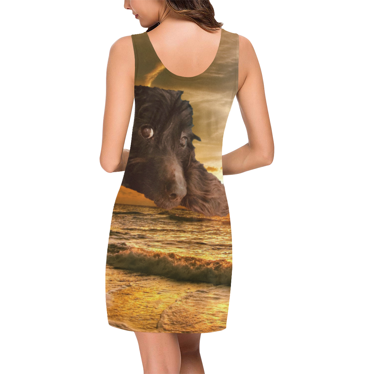 Dog and the Beach Medea Vest Dress (Model D06)