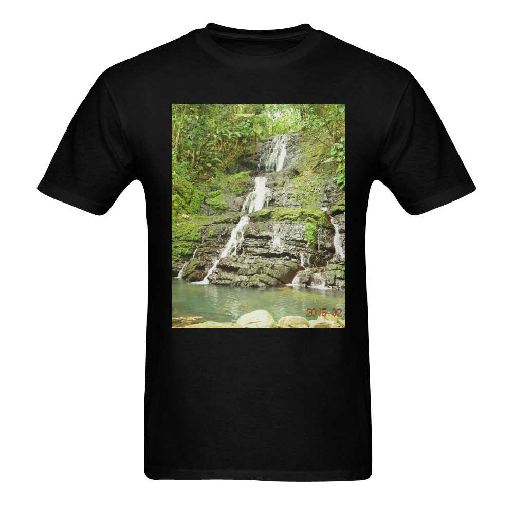 YS_0074 - River Men's T-Shirt in USA Size (Two Sides Printing)