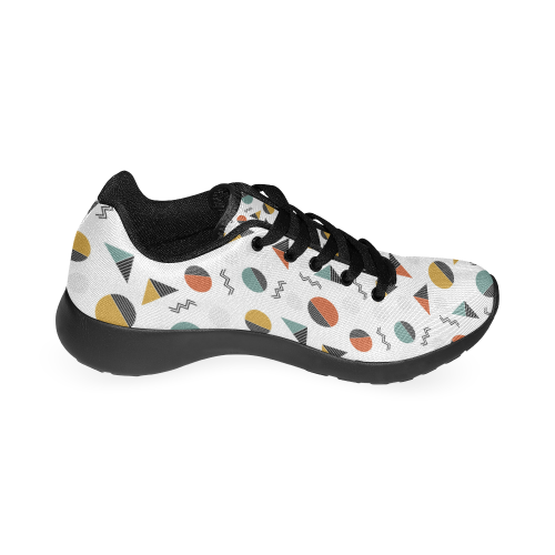 Geo Cutting Shapes Kid's Running Shoes (Model 020)