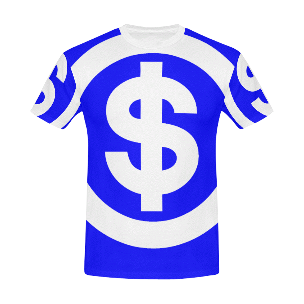 DOLLAR SIGNS 2 All Over Print T-Shirt for Men/Large Size (USA Size) Model T40)