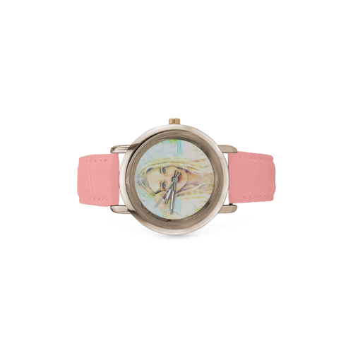 Tamara Women's Rose Gold Leather Strap Watch(Model 201)