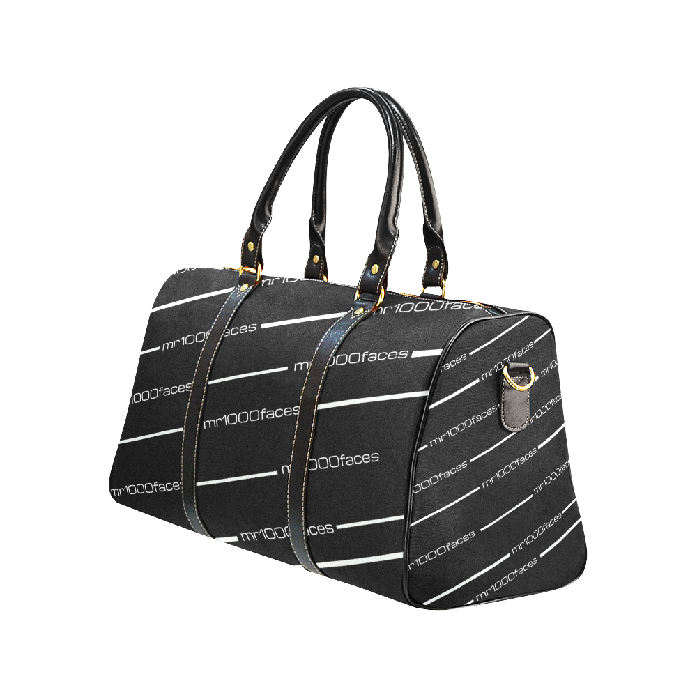 mr1000faces2 New Waterproof Travel Bag/Large (Model 1639)