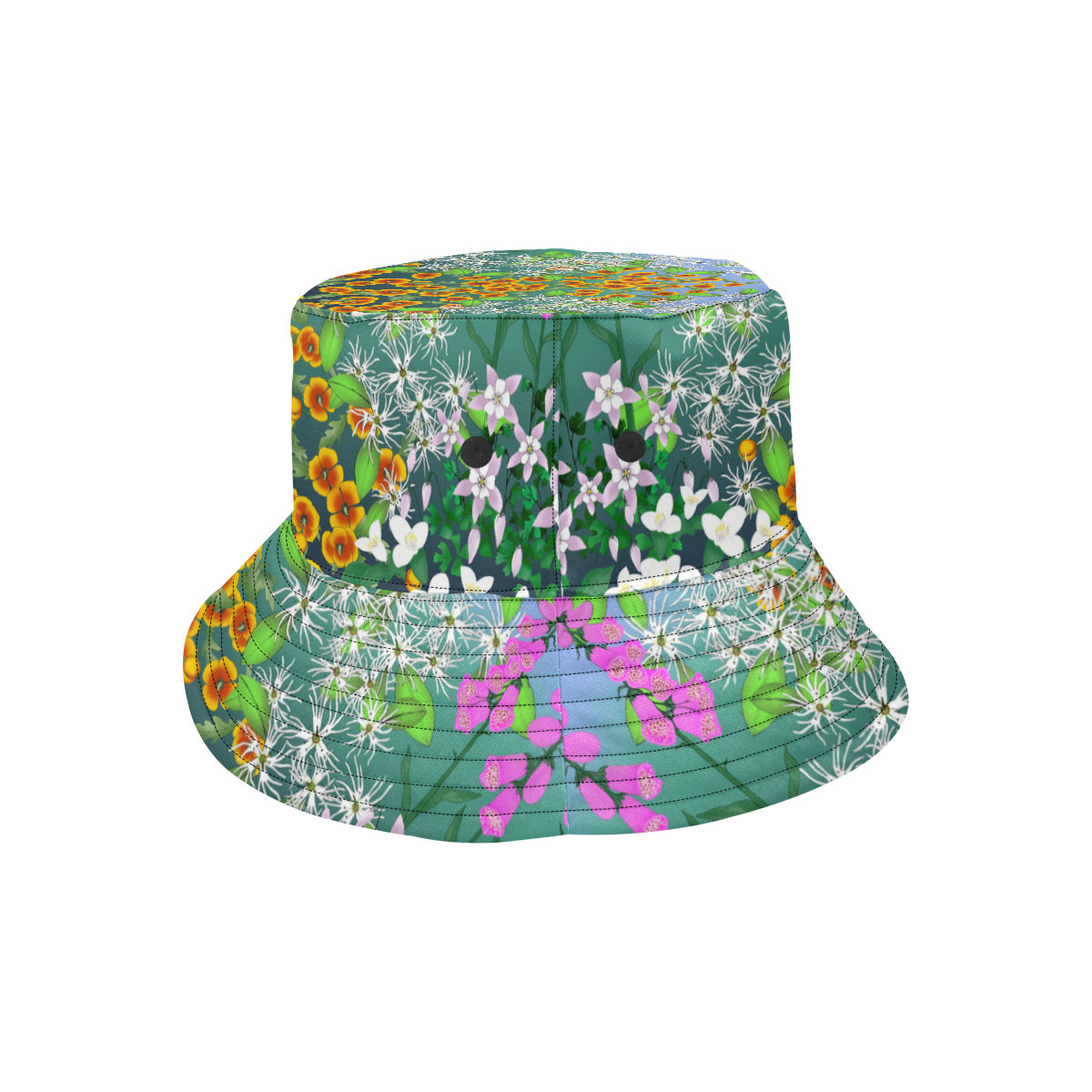 California Wildflowers by Aleta All Over Print Bucket Hat