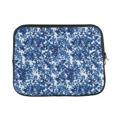 Digital Blue Camouflage Laptop Sleeve 11''