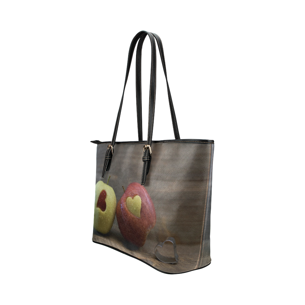 dsweet-40 Leather Tote Bag/Small (Model 1651)