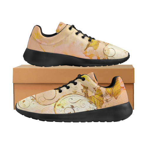 Beautiful flowers in soft colors Men's Athletic Shoes (Model 0200)