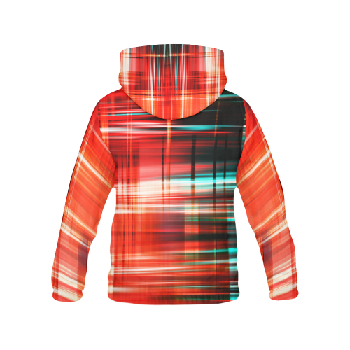 double lines All Over Print Hoodie for Men/Large Size (USA Size) (Model H13)