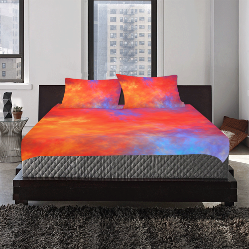 Fire and Ice 3-Piece Bedding Set