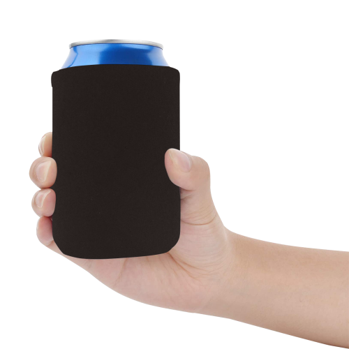 color licorice Neoprene Can Cooler 4" x 2.7" dia.