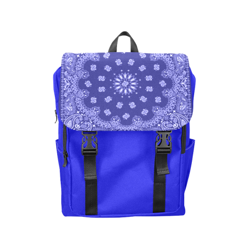 mce bandana backpack blue 3 Casual Shoulders Backpack (Model 1623)
