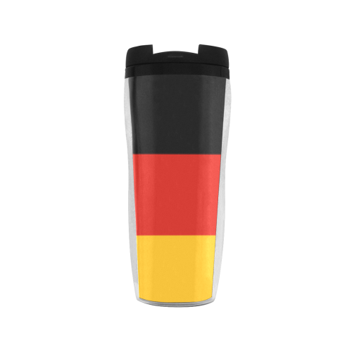 German Flag Colored Stripes Reusable Coffee Cup (11.8oz)