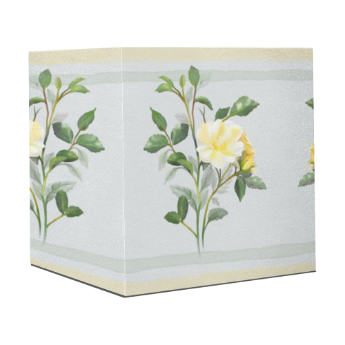 Yellow roses, floral watercolor Gift Wrapping Paper 58"x 23" (1 Roll)