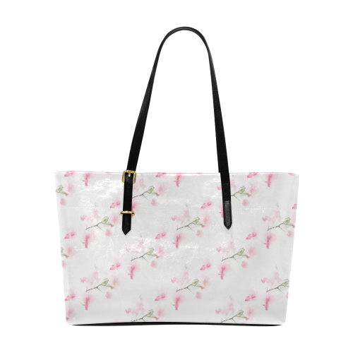 PATTERN ORCHIDÉES Euramerican Tote Bag/Large (Model 1656)