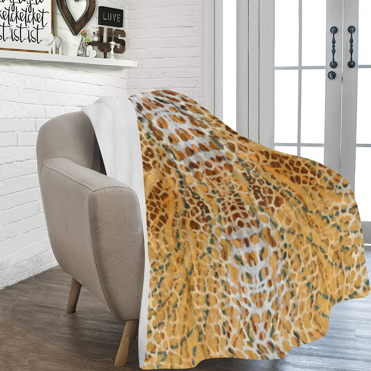 leopard 11 Ultra-Soft Micro Fleece Blanket 60"x80"