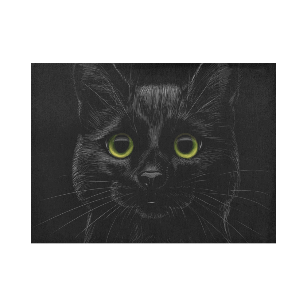 Black Cat Placemat 14’’ x 19’’ (Set of 6)