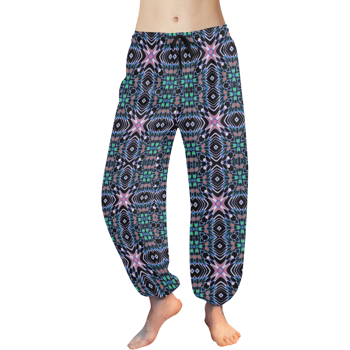 geometric pattern 2 by JamColors Women's All Over Print Harem Pants (Model L18)