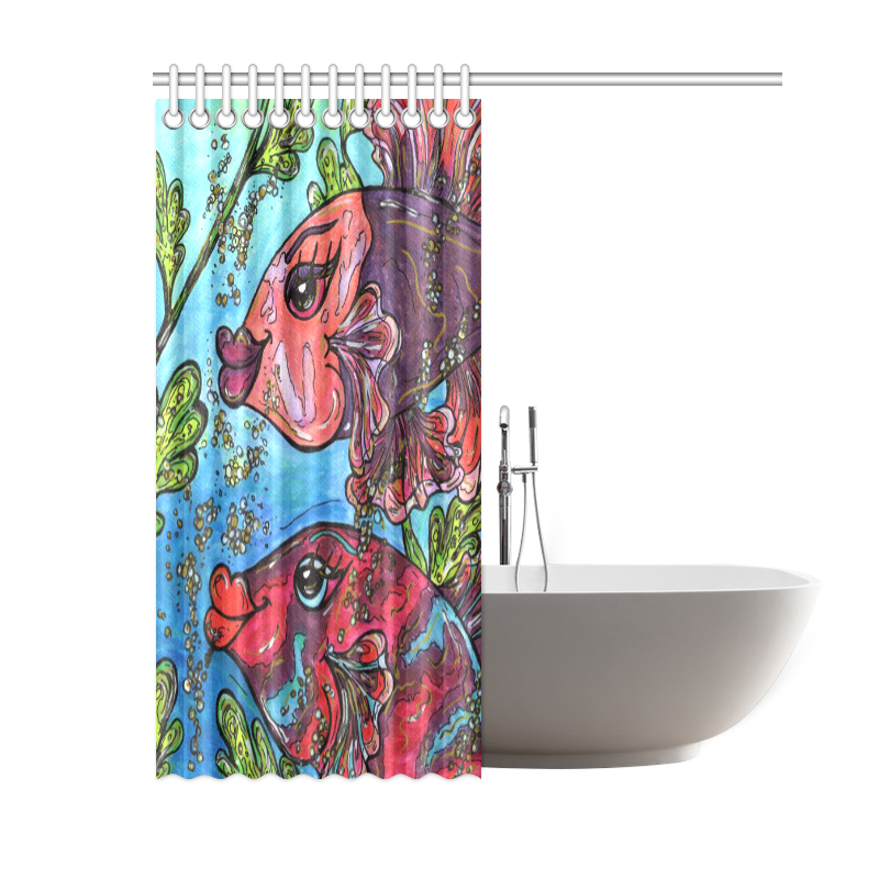Bette and Joan Shower Curtain Shower Curtain 60"x72"