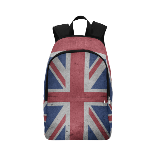 United Kingdom Union Jack Flag - Grunge 1 Fabric Backpack for Adult (Model 1659)