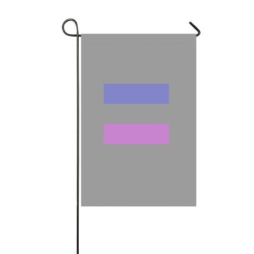 Androgynous Flag Garden Flag 12‘’x18‘’（Without Flagpole）