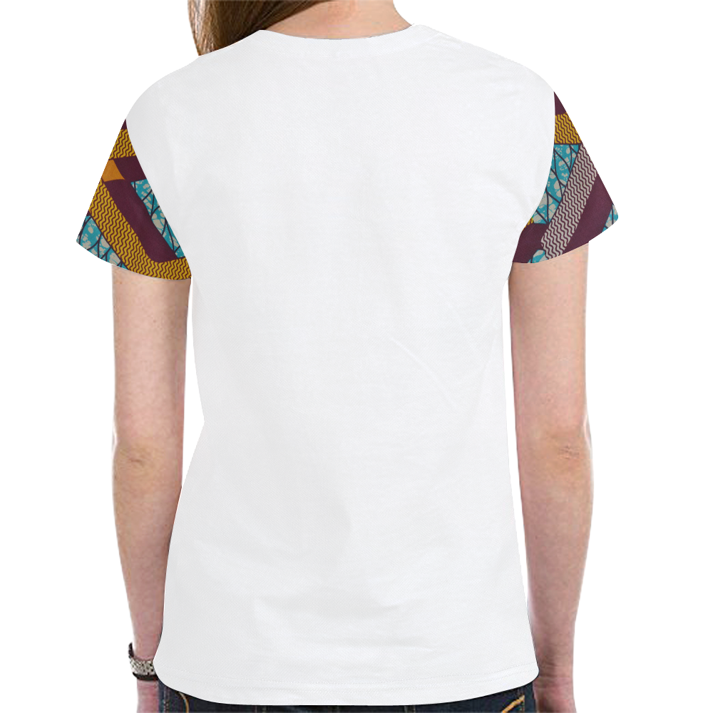 T shirt Wax 6 GV New All Over Print T-shirt for Women (Model T45)