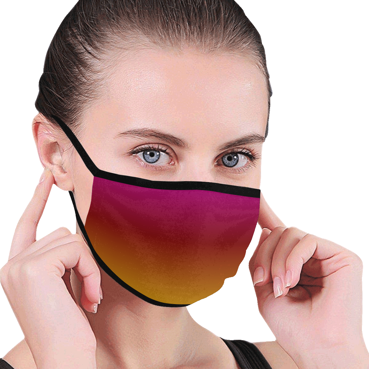 Sunset Ombre Mouth Mask