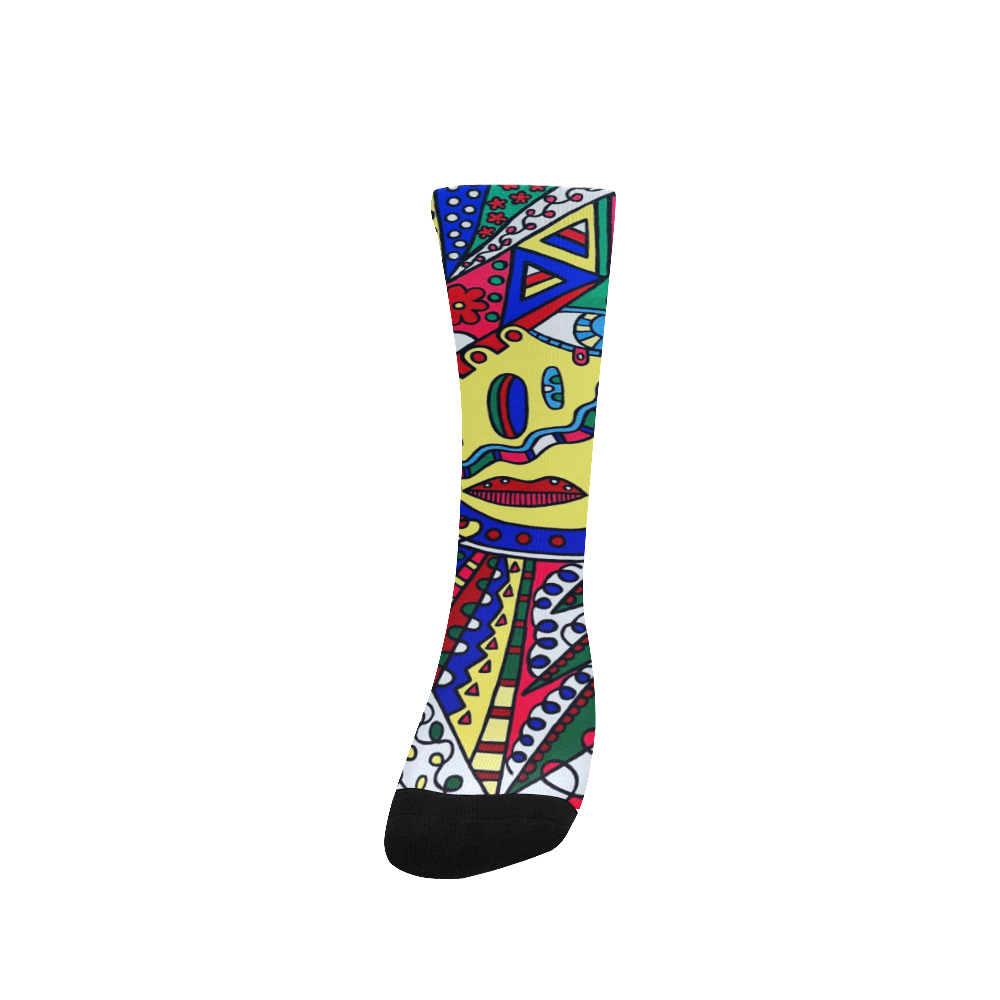 Whimsical W Socks Women's Custom Socks