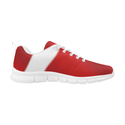 Canada Flag Shoes Women's Breathable Running Shoes (Model 055)