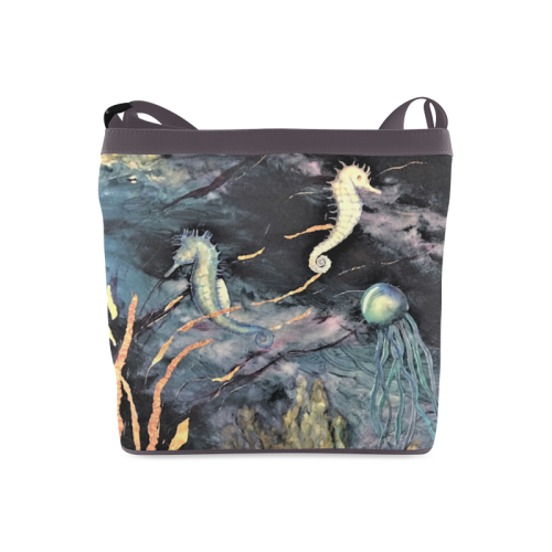Seahorses Sholder bag Crossbody Bags (Model 1613)