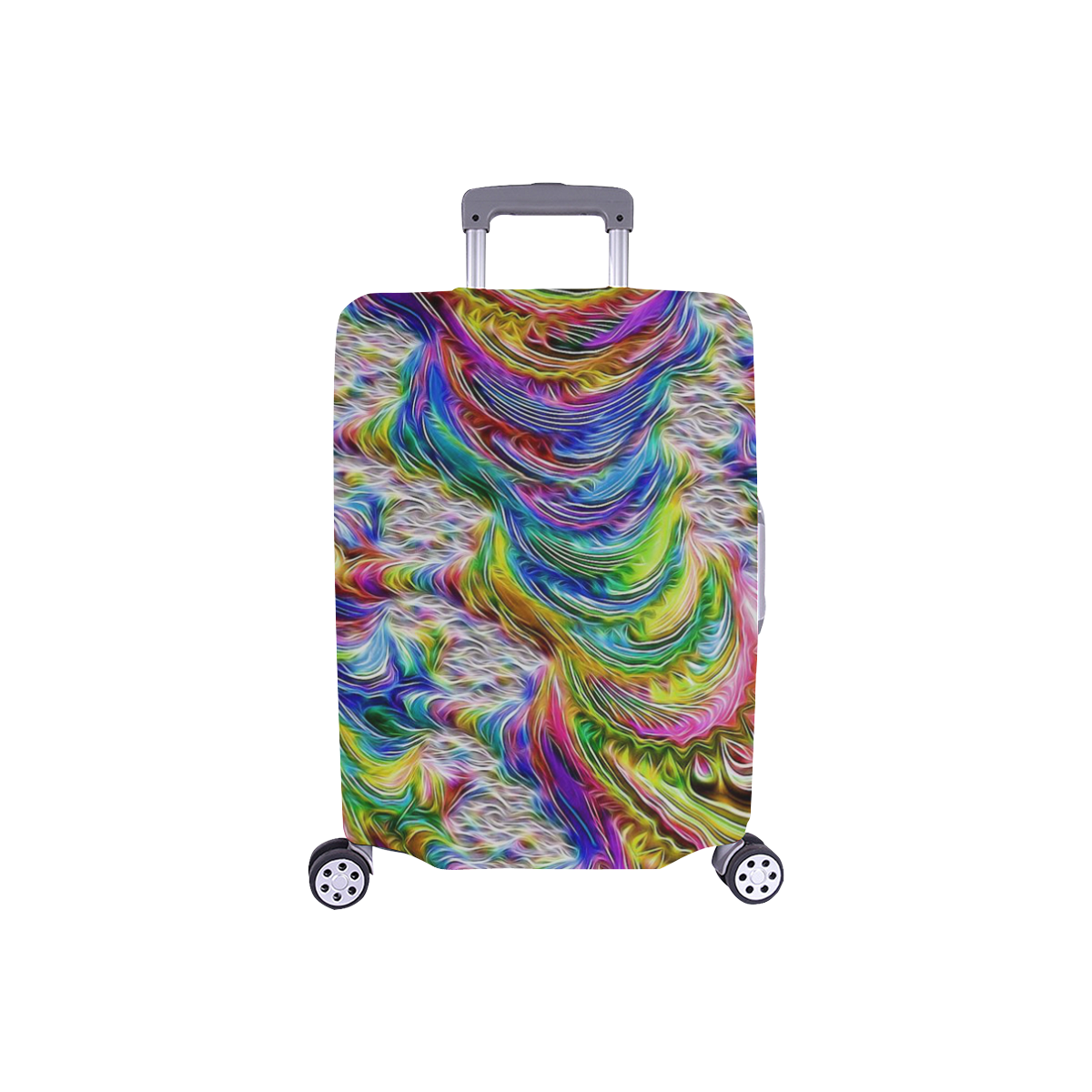gorgeous Fractal 175 B by JamColors Luggage Cover/Small 18"-21"