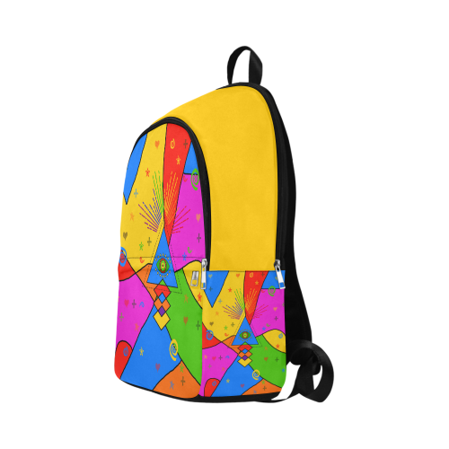 All Seeing Eye Popart Fabric Backpack for Adult (Model 1659)