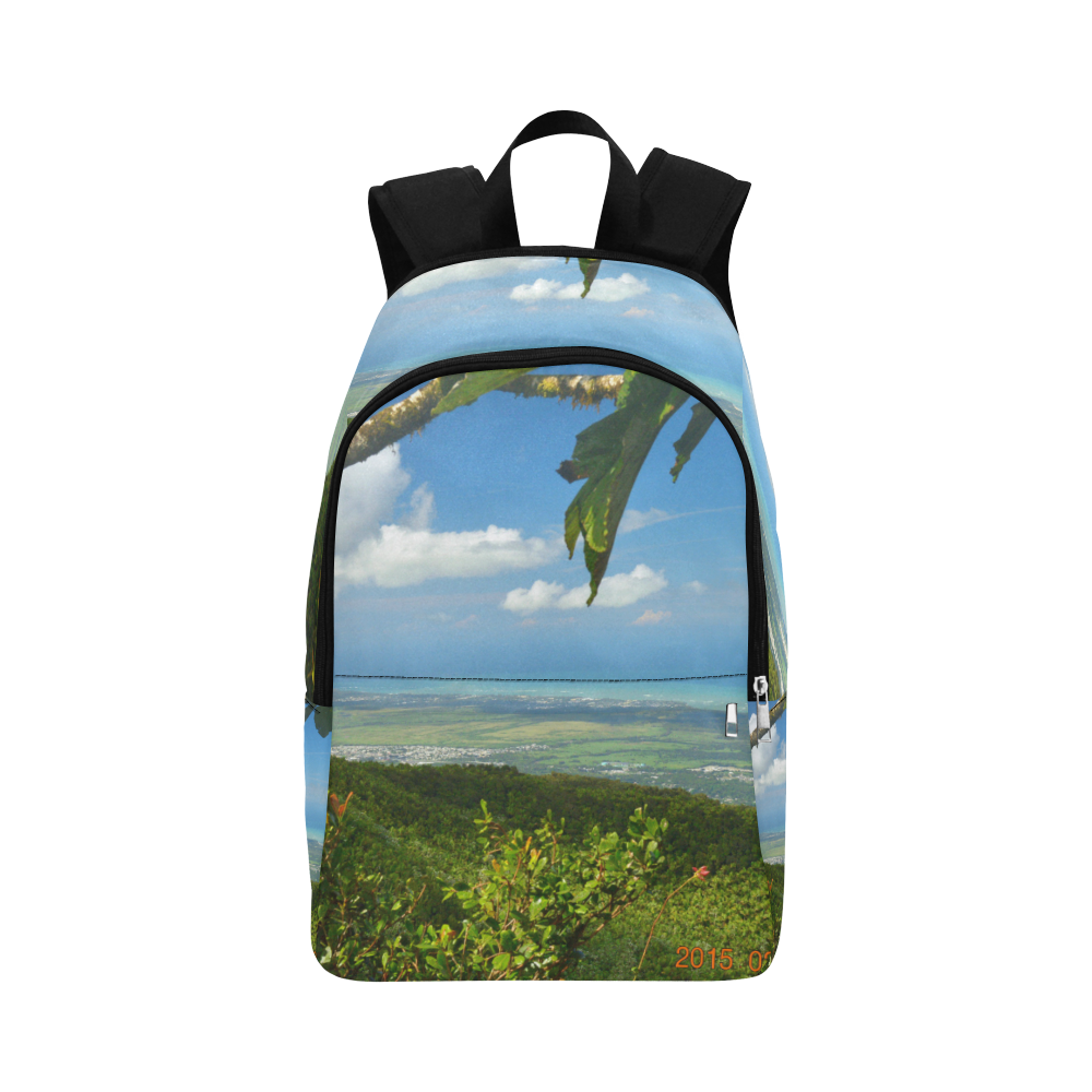 YS_0048 - Beach View Fabric Backpack for Adult (Model 1659)